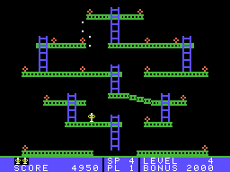 Jumpman Junior screenshot 7 for Colecovision